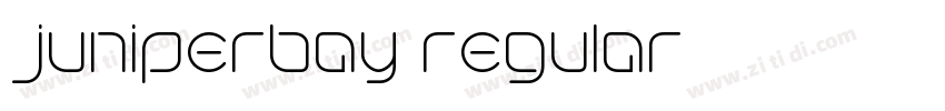 juniperbay regular字体转换